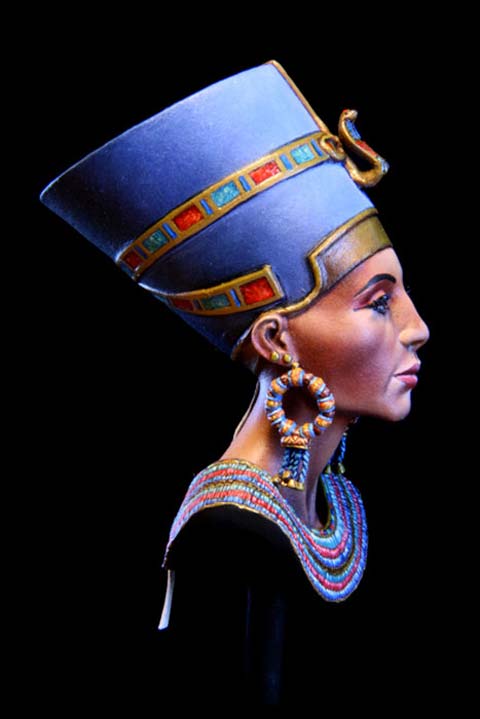 Busto Nefertiti - Escala 200mm