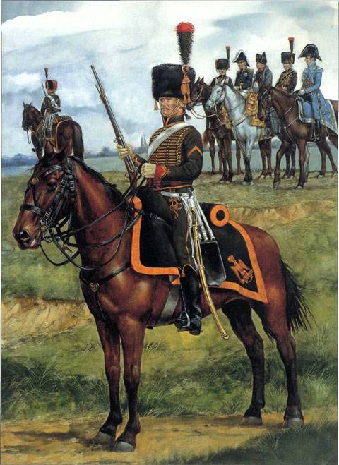 El Regimiento de Cazadores a caballo de la Guardia Imperial