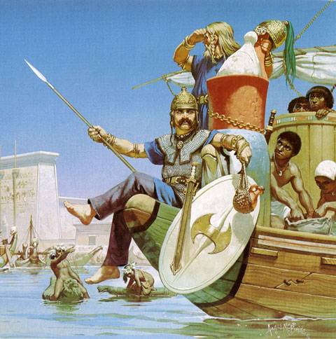 Mercenarios celtas en Egipto