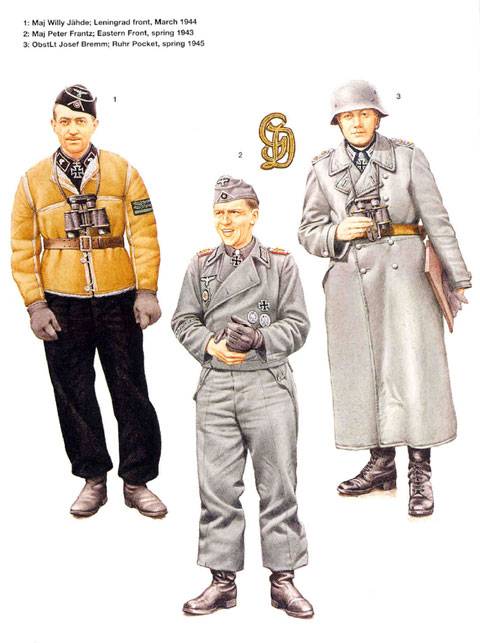 Generales y Comandantes del Reich durante la 2ª Guerra Mundial