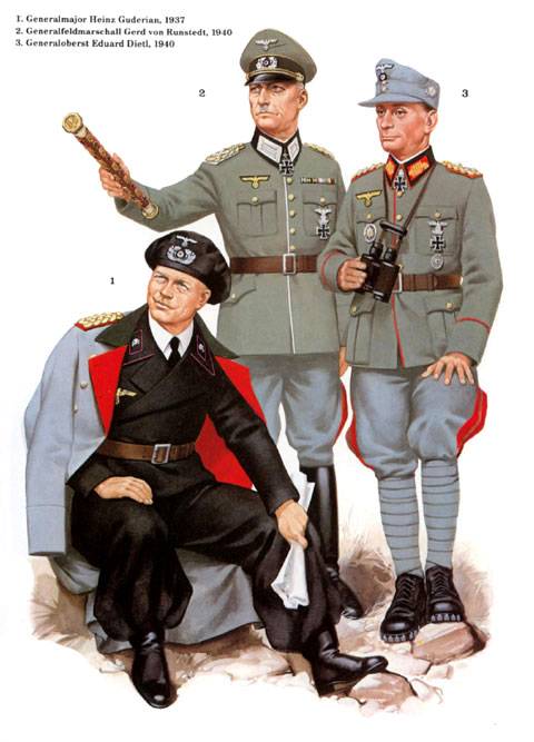 Estado Mayor Alemán. Láminas pertenecientes a los Generales y Comandantes del Reich durante la 2ª Guerra Mundial. (German Commanders of World War II) 