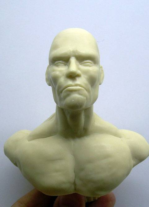 Creacion y Modelado del Busto de Conan el Barbaro 1