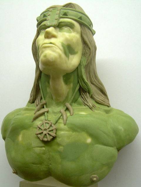 Creacion y Modelado del Busto de Conan el Barbaro 2