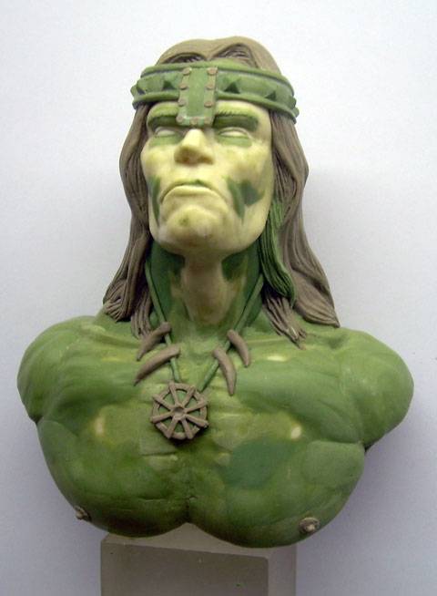 Creacion y Modelado del Busto de Conan el Barbaro 4