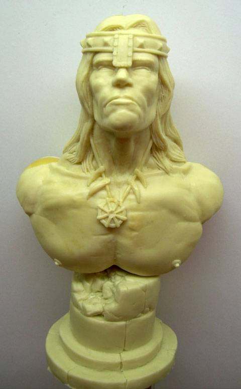 Creacion y Modelado del Busto de Conan el Barbaro 5