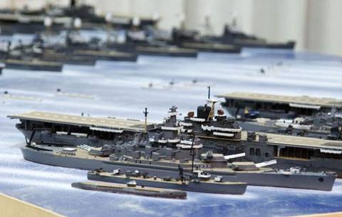 Diorama Naval Gigante