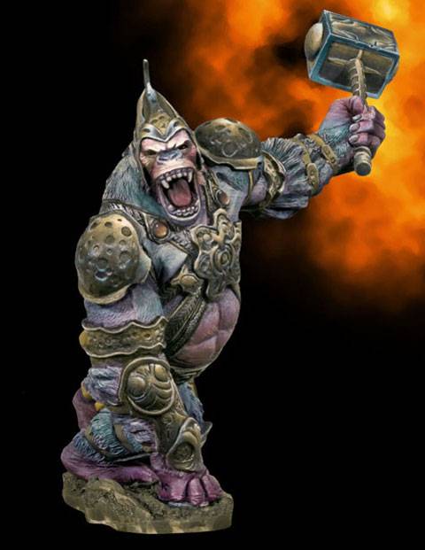 Dagor es una de las ultimas figuras a escala de 54 mm 1/32, de la nueva serie de fantasía de Andrea Miniatures, la Warlord Saga. 