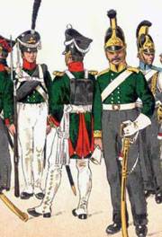 Uniformes de los distintos  Ejércitos Napoleónicos.