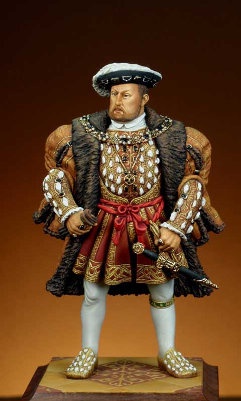 Enrique VIII de Inglaterra - Escala 90mm