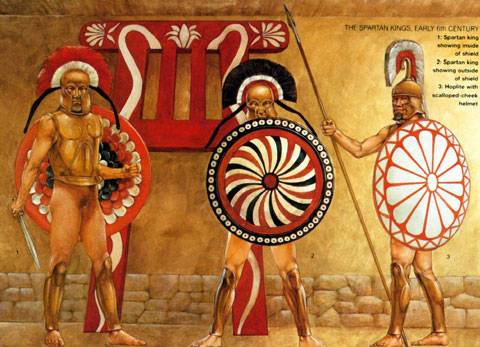 Reyes espartanos y hoplita - 6th Centuria