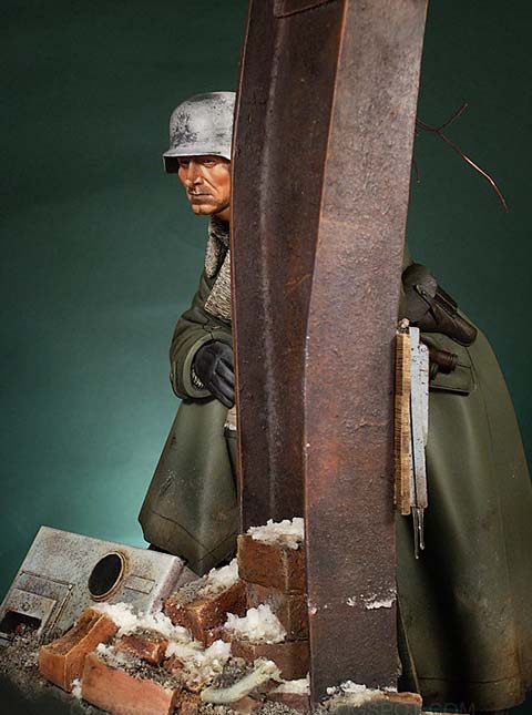 Oficial Aleman en Stalingrado 1942-43