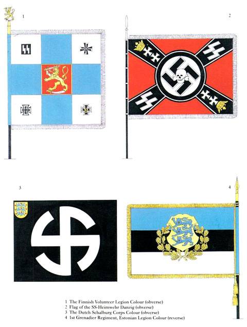 Banderas del Tercer Reich - Waffen SS