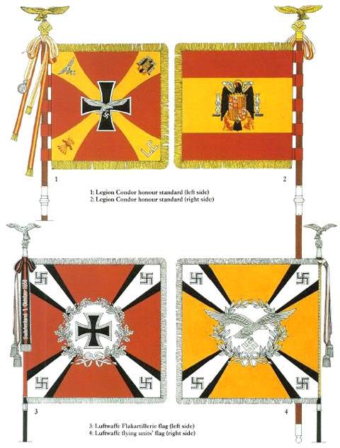Banderas del Tercer Reich - Wehrmacht.  
