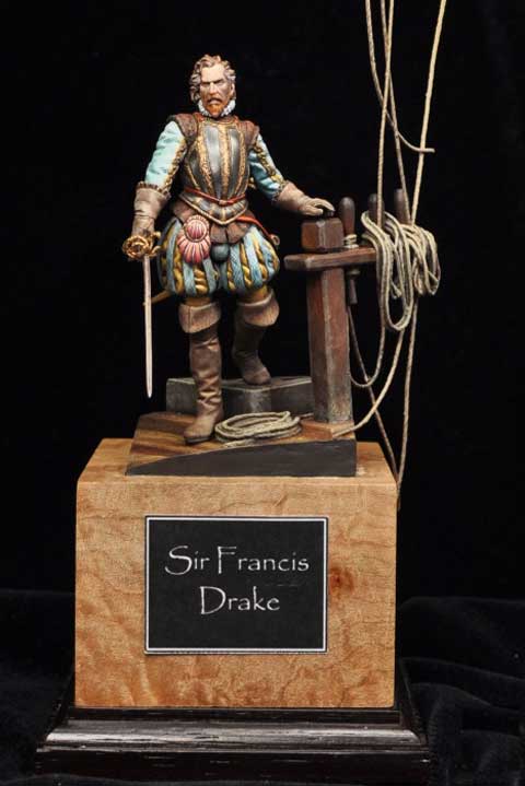 Corsario Sir Francis Drake - Escala 75mm
