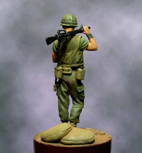 Fusilero del cuerpo de marines - Vietnam 1968