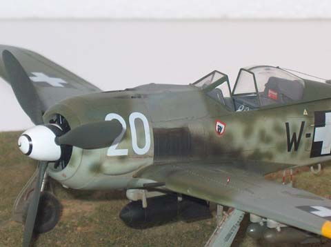 Avion Focke Wulf Fw.190 F8. 