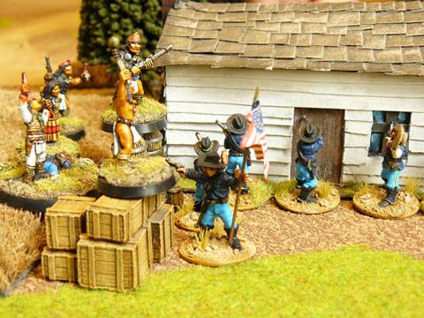 Gerónimo y su grupo de guerreros apaches ataca por sorpresa un puesto de avanzada del ejército de EE.UU