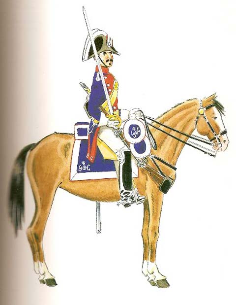 Guardia de Caballeria gala de formación (1844-46)