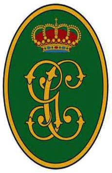 También se utiliza como logotipo el formado por las letras G y C, entrelazadas, sumadas de la corona real. 