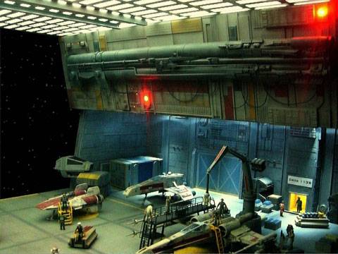 Cubierta Hangar - Base Rebelde de Star Wars
