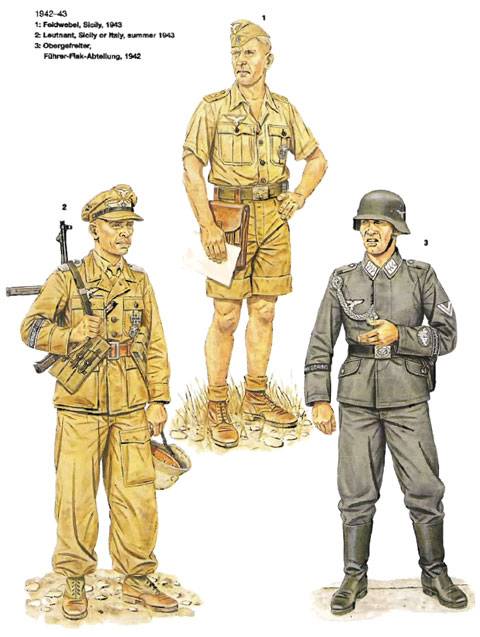 La 1ª Fallschirm-Panzer-Division Hermann Göring 1942 - 1943
