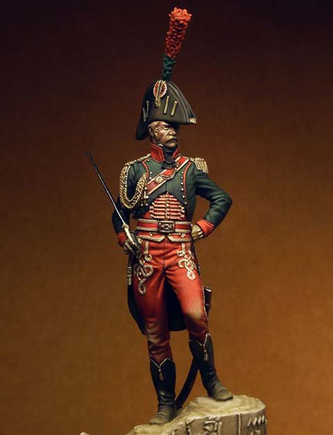 Oficial Guias a Caballo Egipto 1798 - Escala 75mm