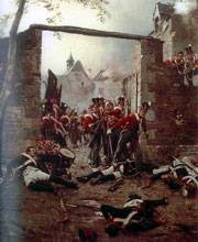 la defensa de Hougoumont