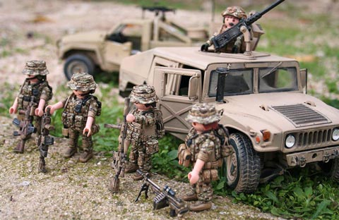 Grupo de Operaciones Especiales - Playmobil Navy Seal´s