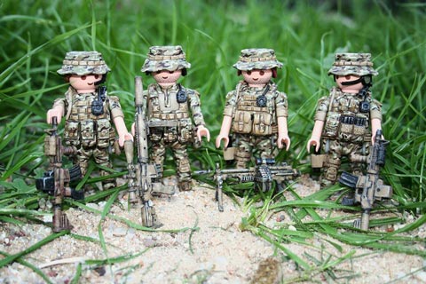 Grupo de Operaciones Especiales - Playmobil Navy Seal´s