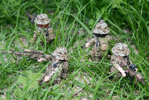 Grupo de Operaciones Especiales - Playmobil Navy Seal´s