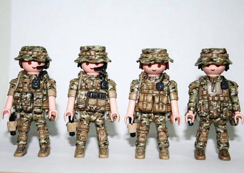 Grupo de Operaciones Especiales - Playmobil Navy Seal´s