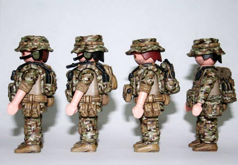 Grupo de Operaciones Especiales - Playmobil Navy Seal´s