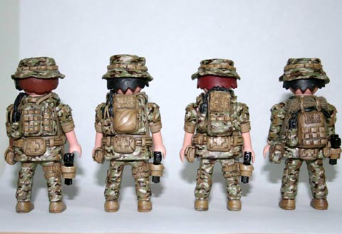 Grupo de Operaciones Especiales - Playmobil Navy Seal´s