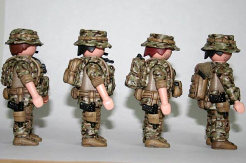 Grupo de Operaciones Especiales - Playmobil Navy Seal´s