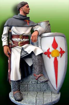 Caballero de la Orden de Santiago durante el año 1210