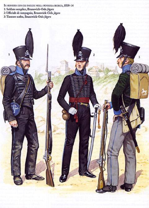 Uniformes utilizados por las Tropas Prusianas durante el periodo Napoleónico entre 1810 - 1814