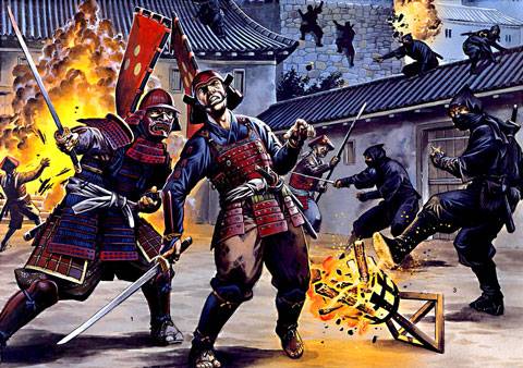 Los ninjas fueron tanto temidos como utilizados por los líderes militares debido a que su naturaleza era totalmente contraria a los ideales del samurái