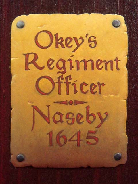 Oficial del Regimiento Okeys - Naseby 1645