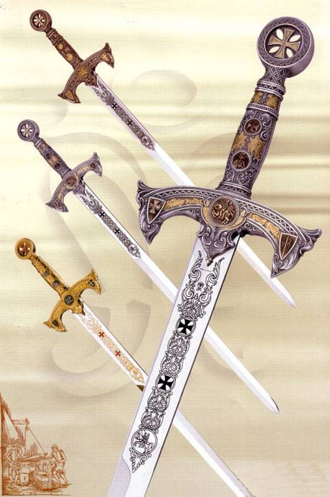 espadas templarias