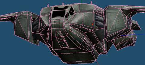 Planos de la Nave de desembarco D-77 Pelican ( Dropship ) perteneciente al videojuego futurista de acción  Halo 3
