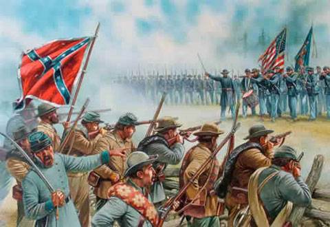 ejércitos de la Unión y Confederados 