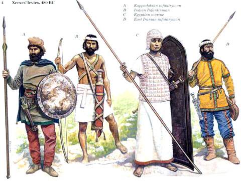 Tropas Persas Mercenarias