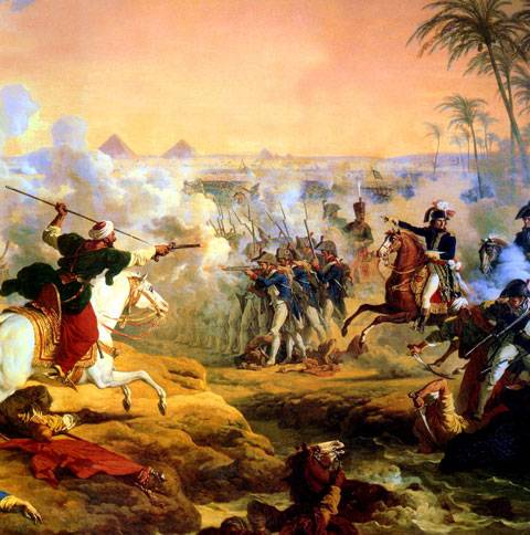 Batalla de las Piramides - 1798