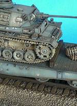 Vagon Plataforma SS y Pz.Bef.III Ausf K - Escala 1/35