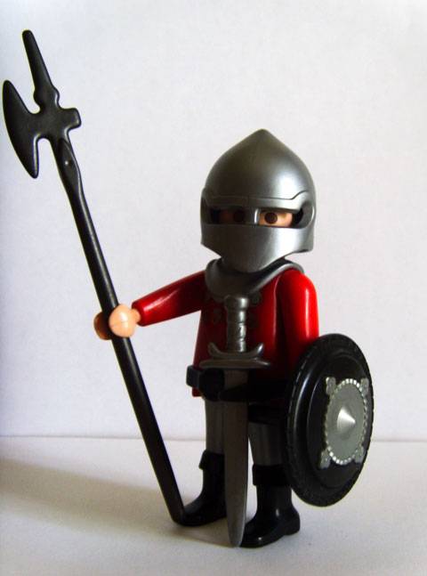 Caballero Medieval nº 03 perteneciente a la Serie Medieval de Playmobil.