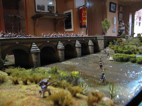 Diorama Ataque al Puente de la Albuera - Escala 28mm