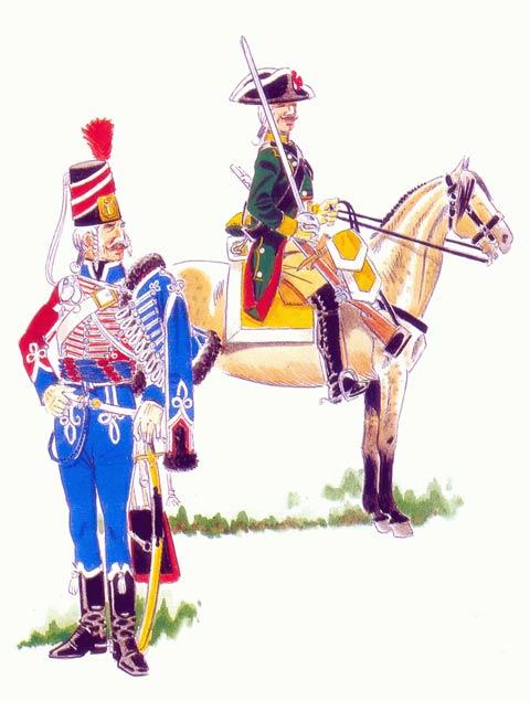 Regimiento de Húsares y Dragones de Numancia nº 1 (1800-1805)