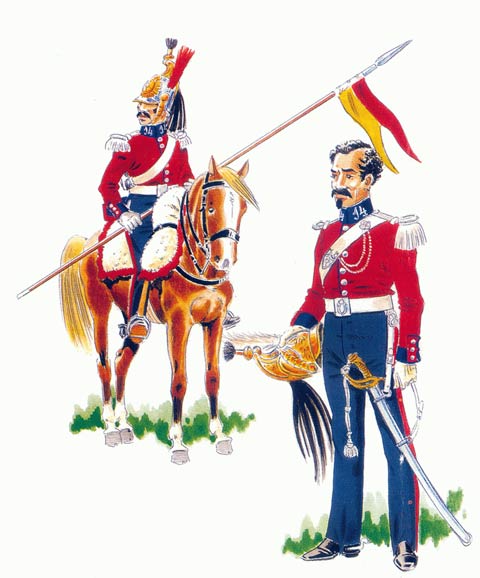 Regimiento de Lanceros de Numancia nº 14 (1852-1856)