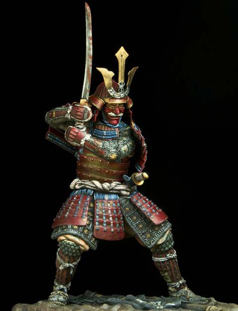 Samurai 16th-17th Centuria - Escala 75mm
