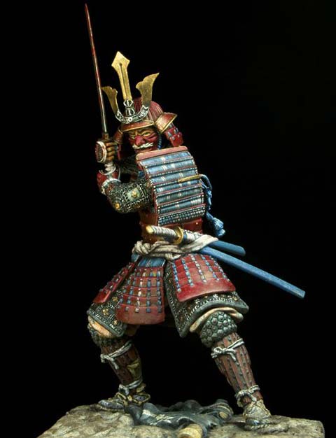 Samurai 16th-17th Centuria - Escala 75mm